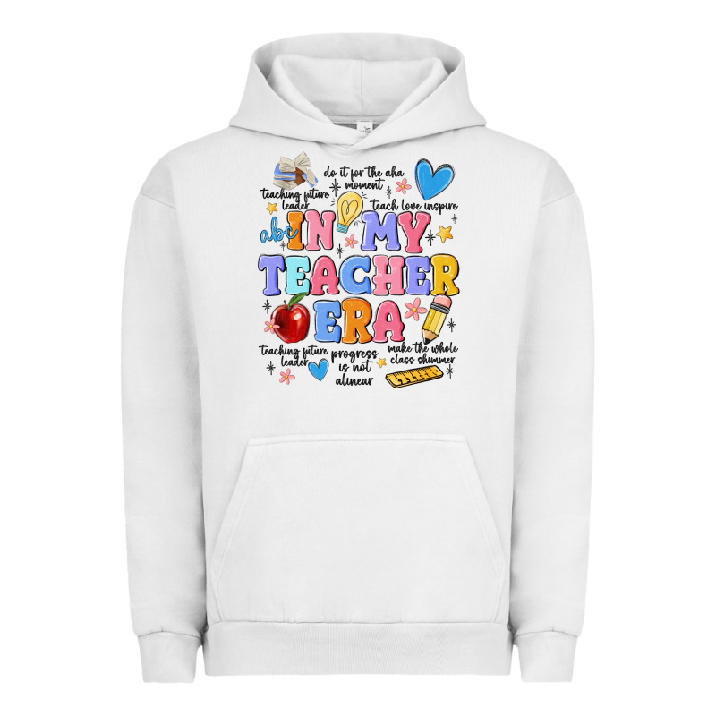 In My Teacher Era Urban Hoodie by MaliasSmallBusiness | Teevron