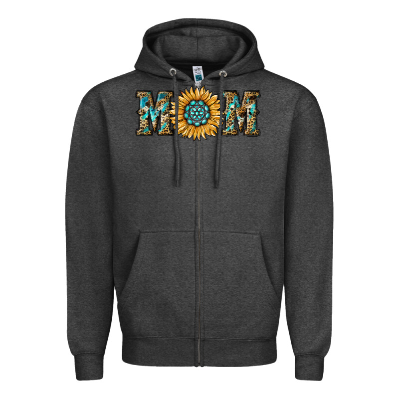 Sunflower Mom Zipper Hoodie by RanaPortraitStore | Teevron