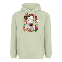 Matcha christmas heifer Heavyweight Hoodie - JahusDesignShop