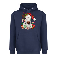 Navy christmas heifer Heavyweight Hoodie - JahusDesignShop