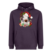 Plum christmas heifer Heavyweight Hoodie - JahusDesignShop