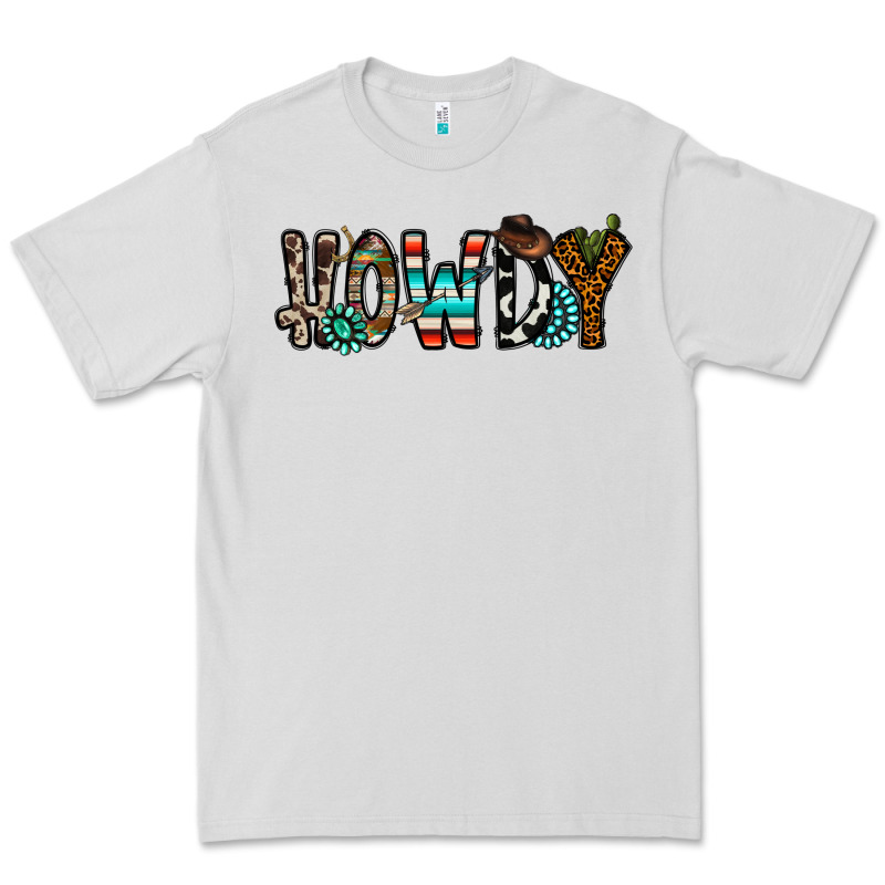 Howdy Premium Tee by CowhideDigitalArt | Teevron