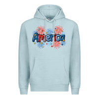 Blue Mist America Premium Hoodie - MaliasSmallBusiness