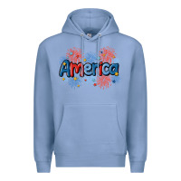 Colony Blue America Premium Hoodie - MaliasSmallBusiness