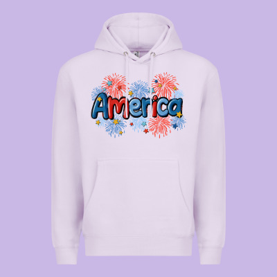 America Premium Hoodie Designed By Maliassmallbusiness