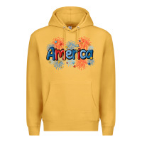 Mustard America Premium Hoodie - MaliasSmallBusiness
