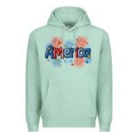 Seafoam America Premium Hoodie - MaliasSmallBusiness
