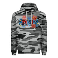 Slate Camo America Premium Hoodie - MaliasSmallBusiness