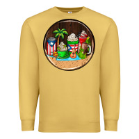 Antique Gold puerto rico coasters Premium Sweatshirt - AdoDesignShop