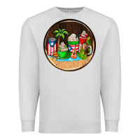 Dove Grey puerto rico coasters Premium Sweatshirt - AdoDesignShop