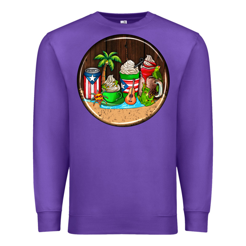 Puerto Rico Coasters Premium Sweatshirt by AdoDesignShop | Teevron