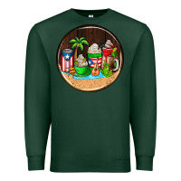 Sports Green puerto rico coasters Premium Sweatshirt - AdoDesignShop