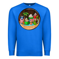 True Royal puerto rico coasters Premium Sweatshirt - AdoDesignShop