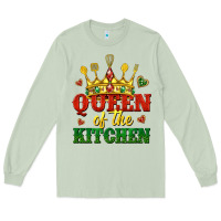 Matcha queen of the kitchen Long Sleeve Tee - texasbilliewilder