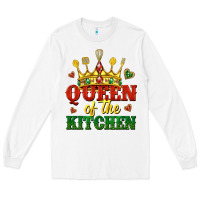 White queen of the kitchen Long Sleeve Tee - texasbilliewilder