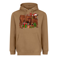 Toasted Coconut Christmas Gelbvieh Heavyweight Hoodie - JahusDesignShop