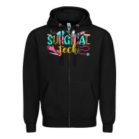 Black surgical tech Zipper Hoodie - Zillion Design Studio