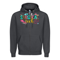 Smoke surgical tech Zipper Hoodie - Zillion Design Studio