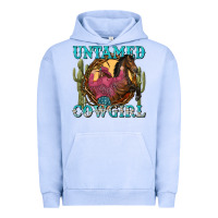 Pigment Grape Ice untamed cowgirl Urban Hoodie - NancyCooperArtShop