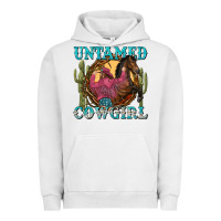 Pigment Lunar Rock untamed cowgirl Urban Hoodie - NancyCooperArtShop