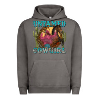 Pigment Tornado untamed cowgirl Urban Hoodie - NancyCooperArtShop