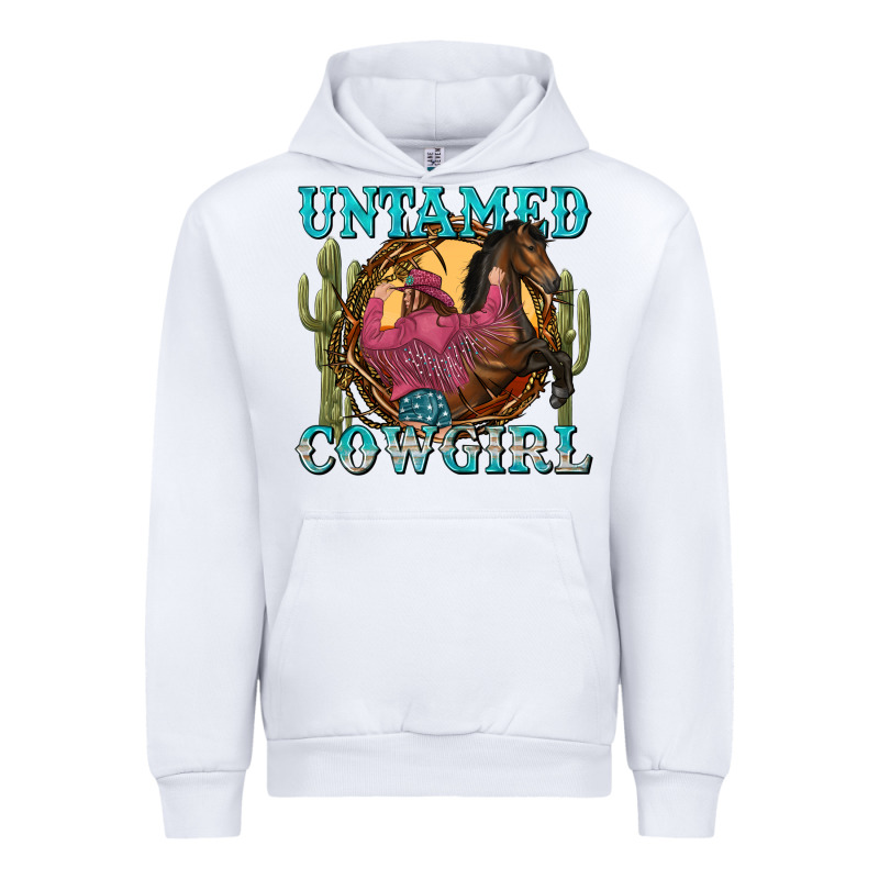Untamed Cowgirl Urban Hoodie by NancyCooperArtShop | Teevron