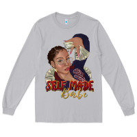 Moon Dust self made babe afro black woman Long Sleeve Tee - texasbilliewilder