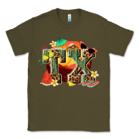 Army Green summer tx Classic Tee - texasbilliewilder