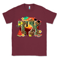 Burgundy summer tx Classic Tee - texasbilliewilder