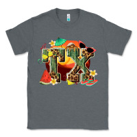 Charcoal Heather summer tx Classic Tee - texasbilliewilder