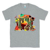 Heather Grey summer tx Classic Tee - texasbilliewilder