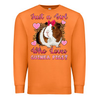 Carrot Just A Girl Love Who Loves Guinea Pigs Premium Sweatshirt - Artiststas