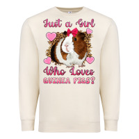 Sandshell Just A Girl Love Who Loves Guinea Pigs Premium Sweatshirt - Artiststas