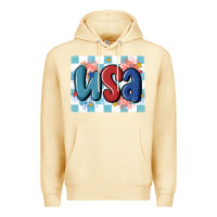 Pina Colada usa retro Premium Hoodie - MaliasSmallBusiness