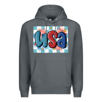 Rock usa retro Premium Hoodie - MaliasSmallBusiness