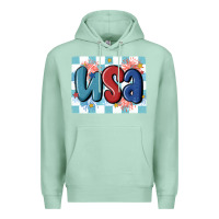 Seafoam usa retro Premium Hoodie - MaliasSmallBusiness
