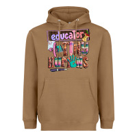 Toasted Coconut educator of tiny humans Heavyweight Hoodie - AdoDesignShop