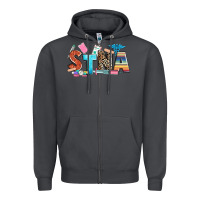 Smoke stna Zipper Hoodie - Zillion Design Studio