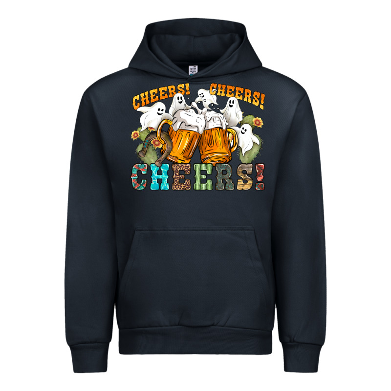 Western Cheers With Ghosts Urban Hoodie by NancyCooperArtShop | Teevron