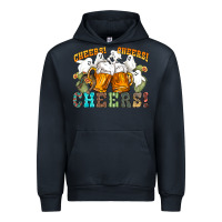 Navy western cheers with ghosts Urban Hoodie - NancyCooperArtShop