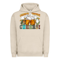 Pigment French Oak western cheers with ghosts Urban Hoodie - NancyCooperArtShop