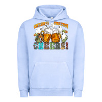 Pigment Grape Ice western cheers with ghosts Urban Hoodie - NancyCooperArtShop