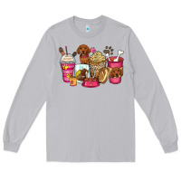 Moon Dust dachshund coffee cups Long Sleeve Tee - Zillion Design Studio