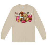 Mushroom dachshund coffee cups Long Sleeve Tee - Zillion Design Studio