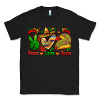 Black peace love tacos Classic Tee - Zillion Design Studio