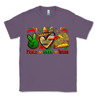 Lavender peace love tacos Classic Tee - Zillion Design Studio