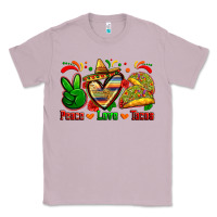 Lilac peace love tacos Classic Tee - Zillion Design Studio