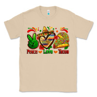 Mushroom peace love tacos Classic Tee - Zillion Design Studio
