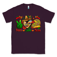 Plum peace love tacos Classic Tee - Zillion Design Studio