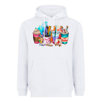 White art teacher coffee cup Heavyweight Hoodie - AdoDesignShop
